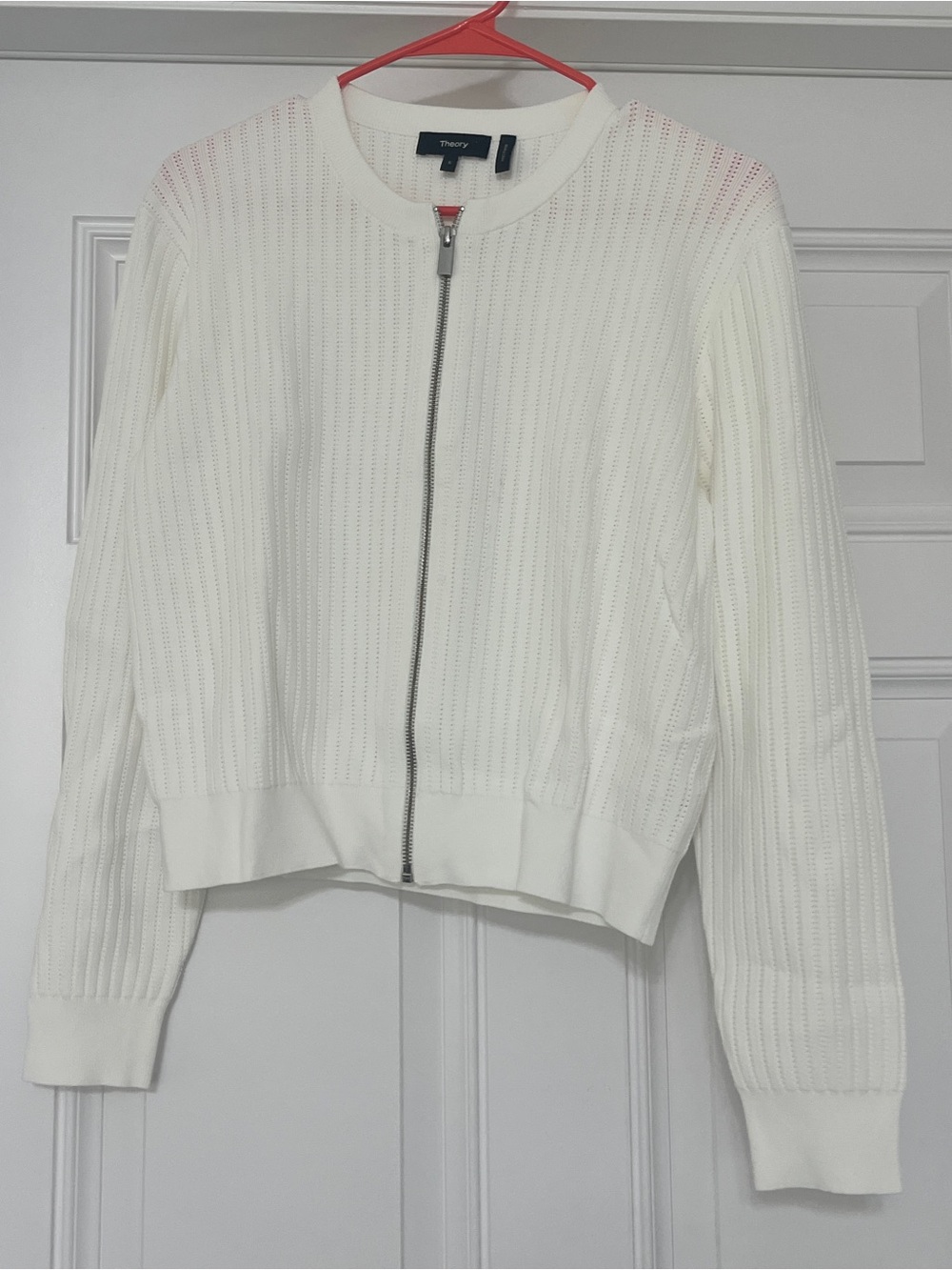 Theory | Small zipped cardigan